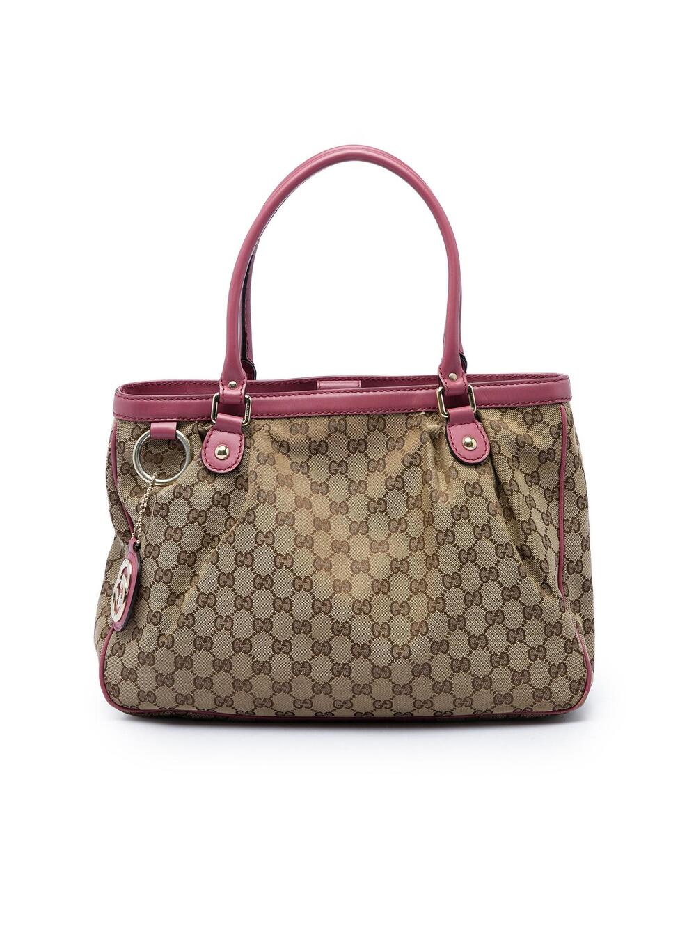 Gucci Gg Canvas Sukey Tote Pre-Loved #359571G57B